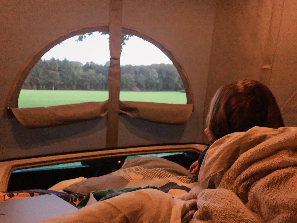 dormir sous tente belgique