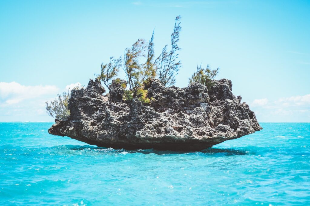 le crystal rock de l'île Maurice