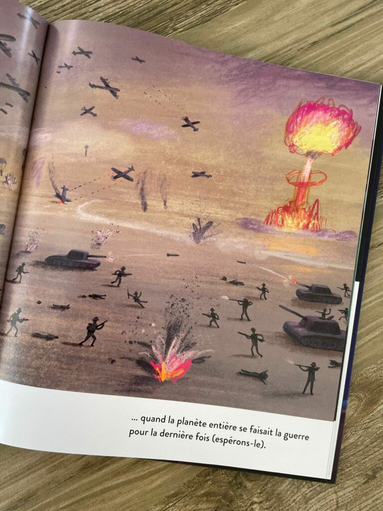 Livre pour enfant de 7 ans: Pendant ce temps sur terre de Oliver Jeffers 