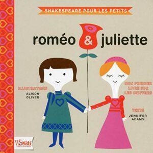 Roméo et Juliette pour les petits, couverture du livre