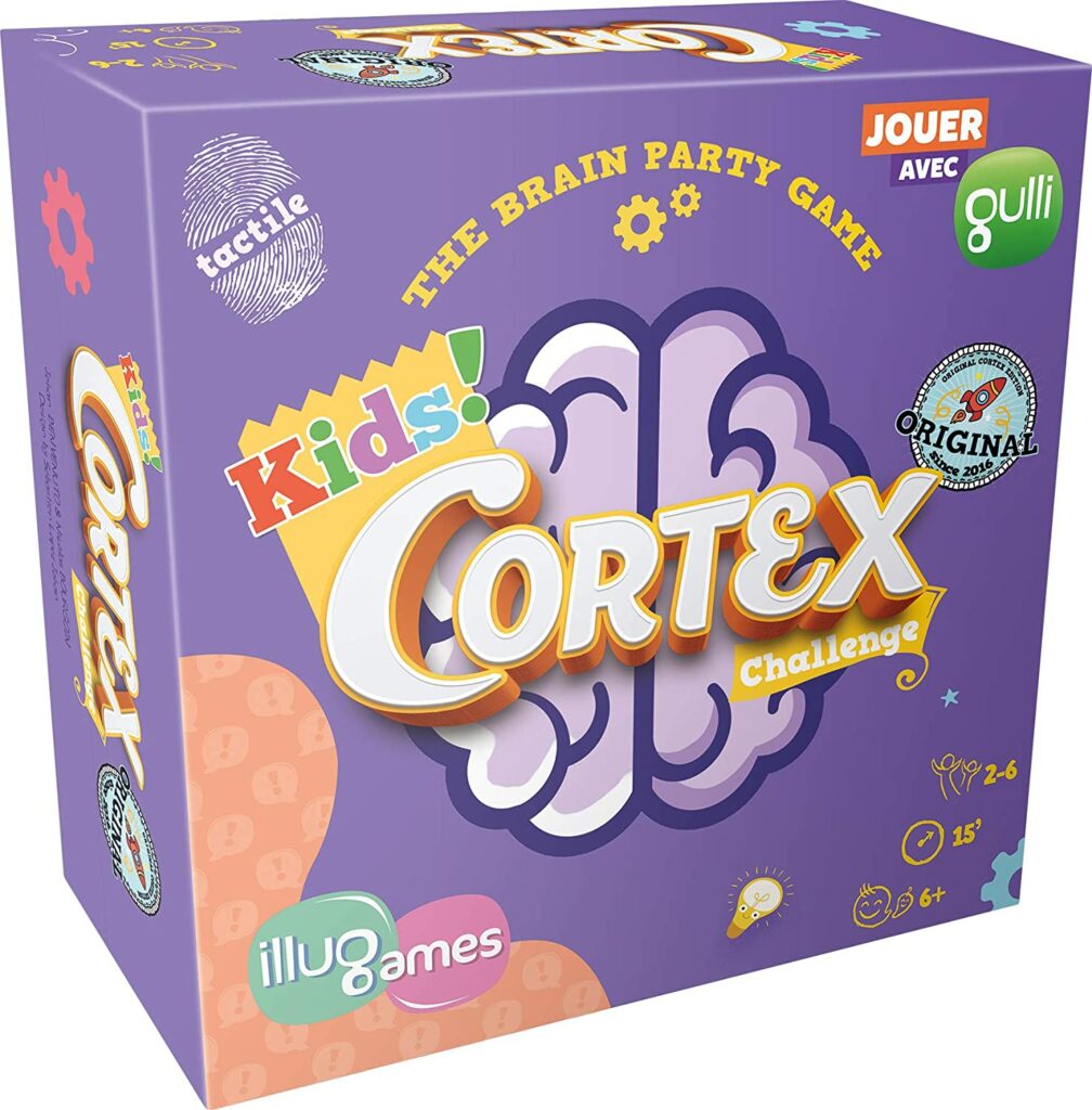 Cortex Kids est un vrai coup de coeur parmi les jeux de société de 6 ans et plus