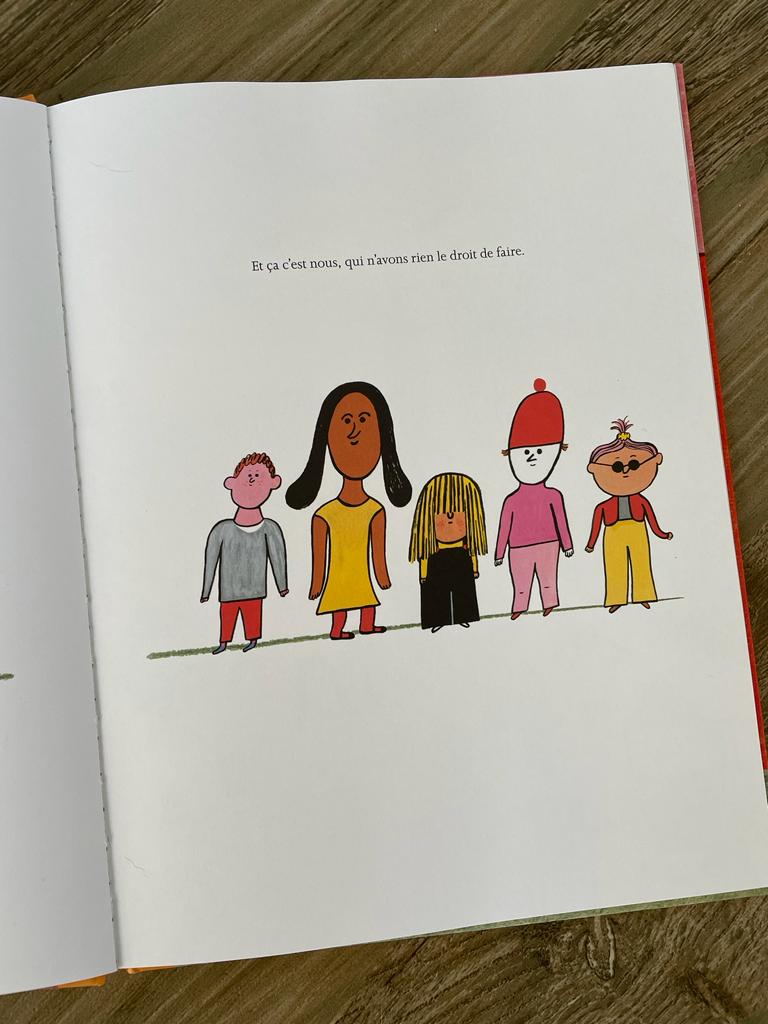 Livre pour enfant de 7 ans: Ceux qui décident paru aux éditions L'étagère du bas