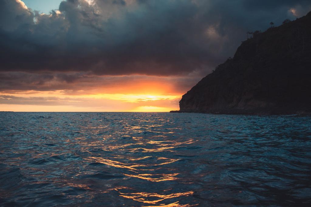 Parmi les expériences insolites à faire à l'île Maurice: un coucher de soleil au Coin de Mire