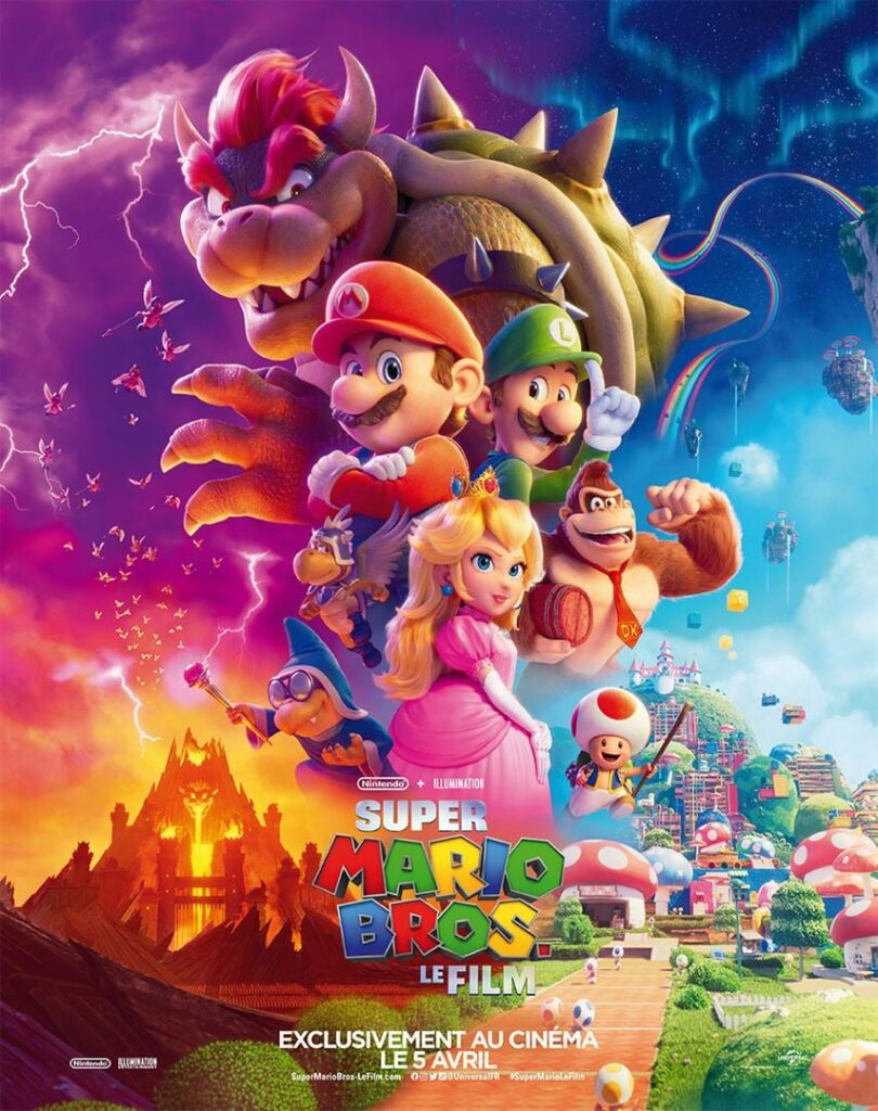 Mon avis sur Super Mario Bros le film - affiche