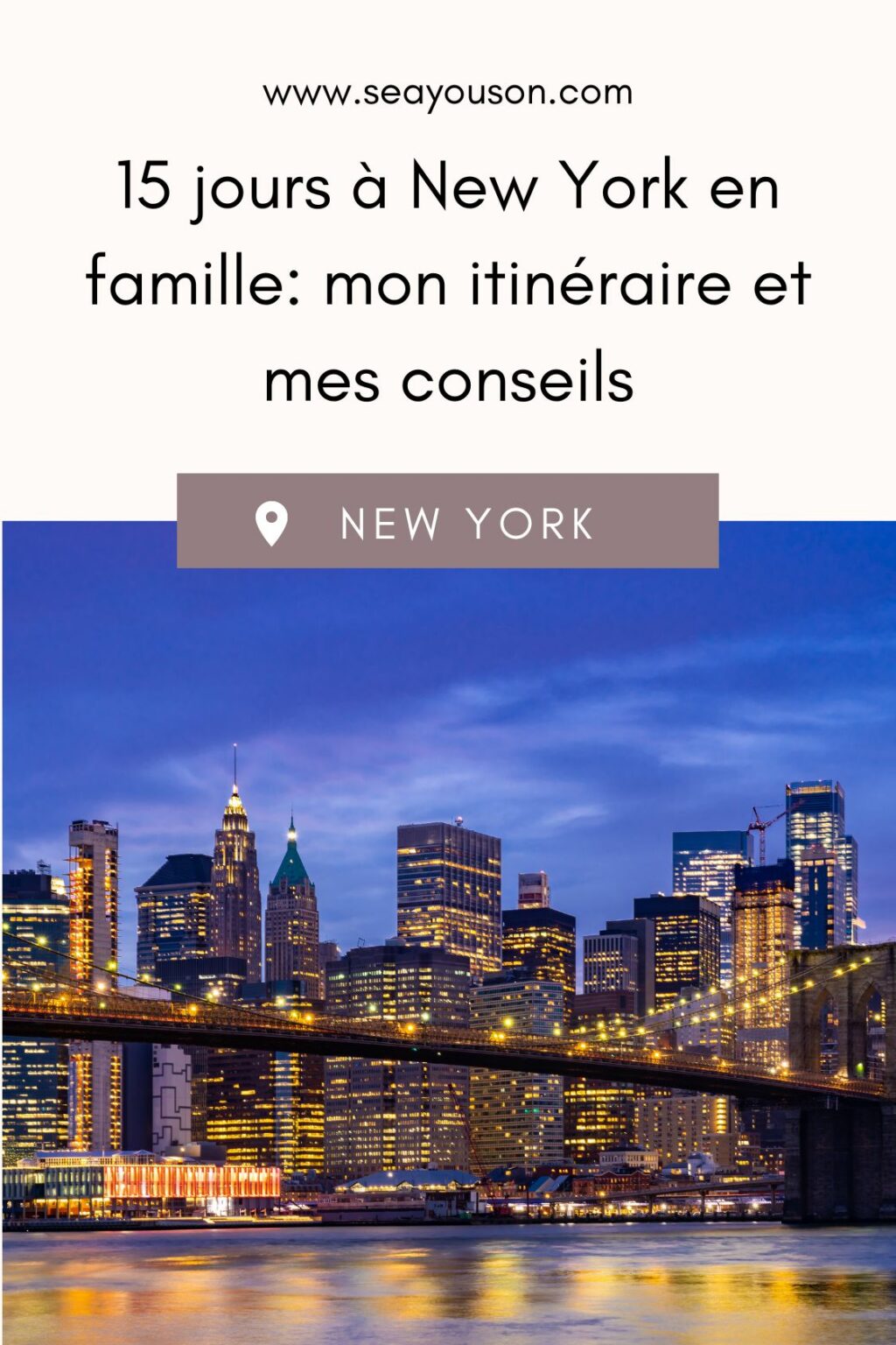 Visiter New York en famille mon itinéraire et mes conseils