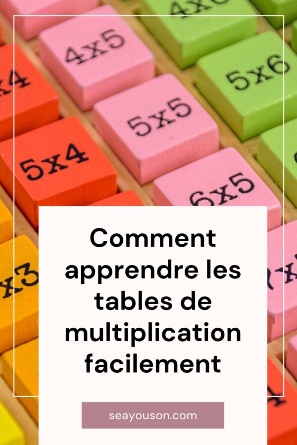 Jeux pour apprendre les tables de multiplication à la maison Jeux pour apprendre les tables de multiplication à la maison